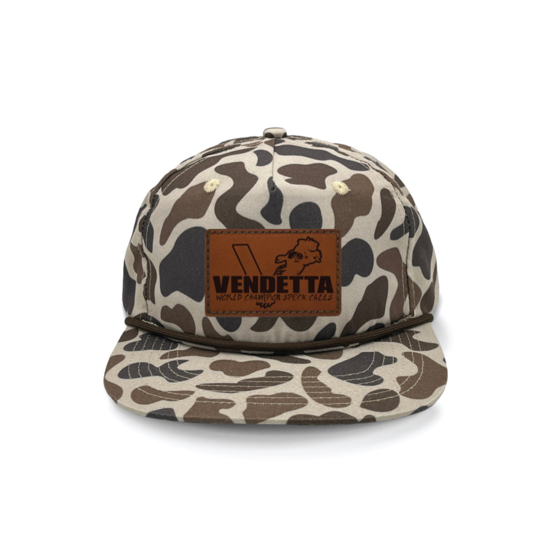Leather Patch Caps