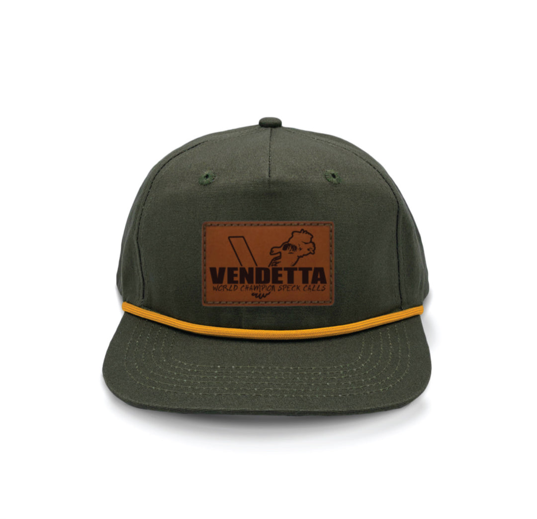 Leather Patch Caps