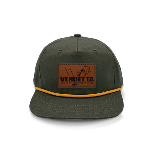 Leather Patch Caps