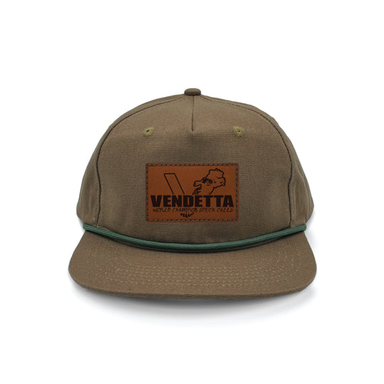 Leather Patch Caps