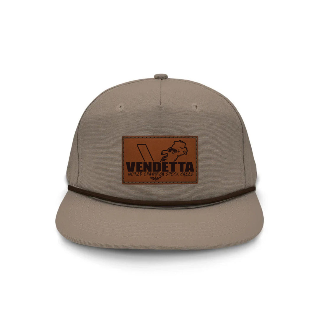 Leather Patch Caps