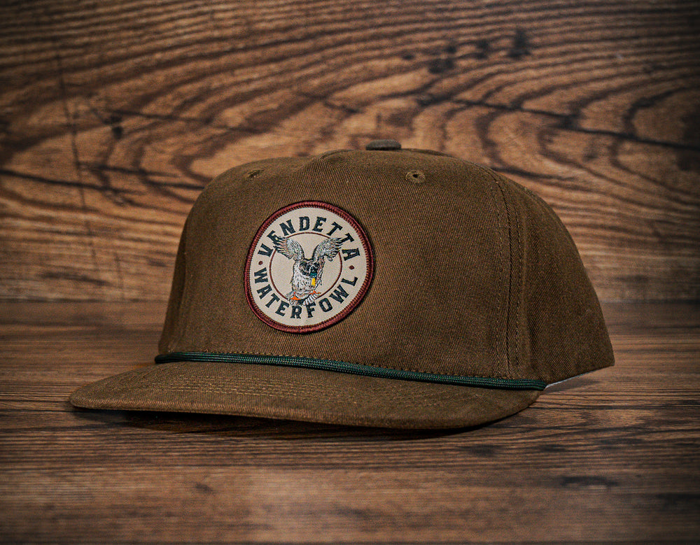 Green Head Rope Hat